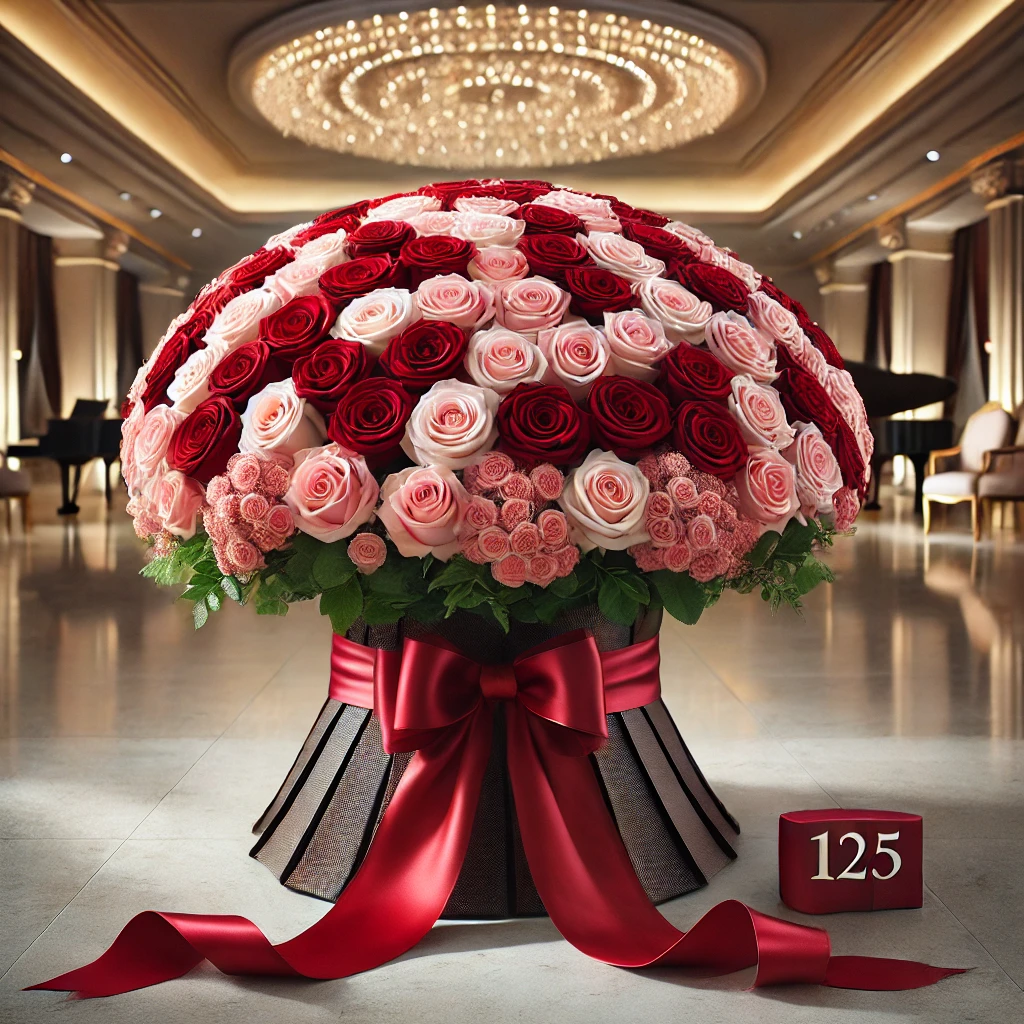 ? 1000 Adet Gül Buketi – Aşkın ve Zarafetin En Görkemli Hali ?