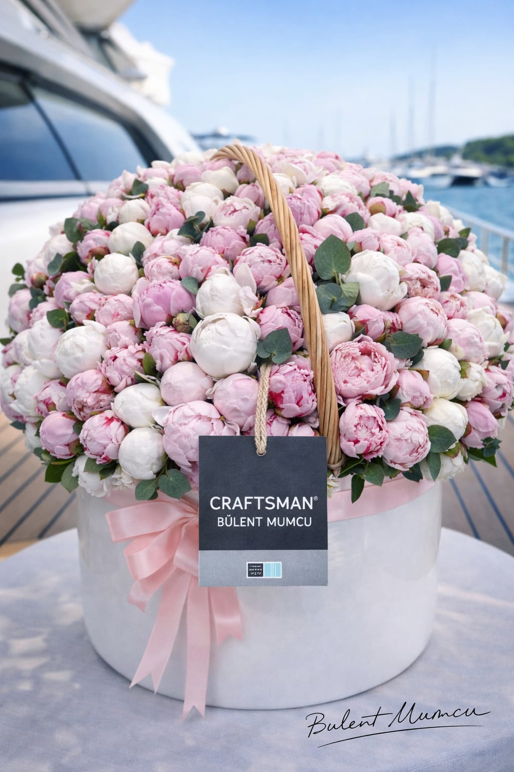 Elite Şakayık Kutu Aranjman