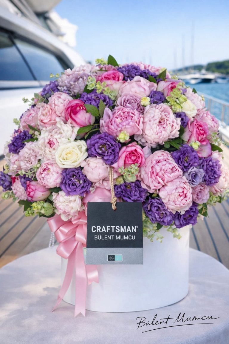 Bodrum Luxury Peony Box