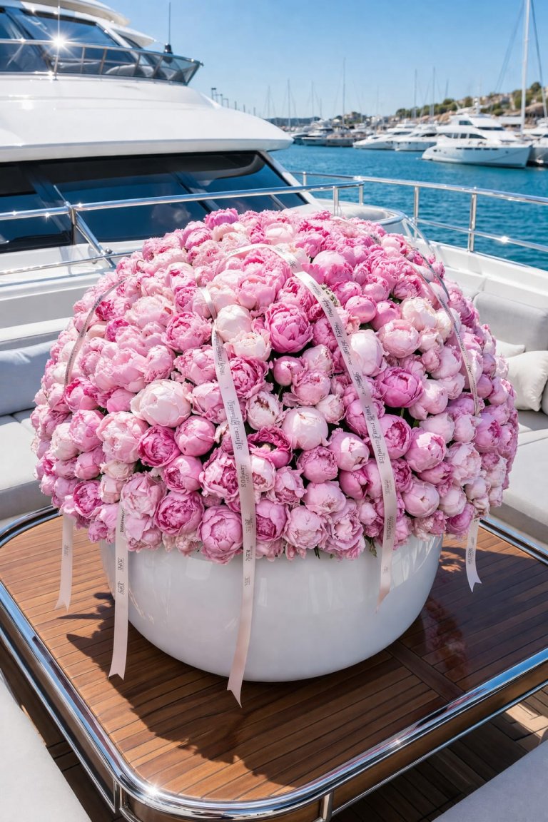 Elite Şakayık Kutu Aranjman