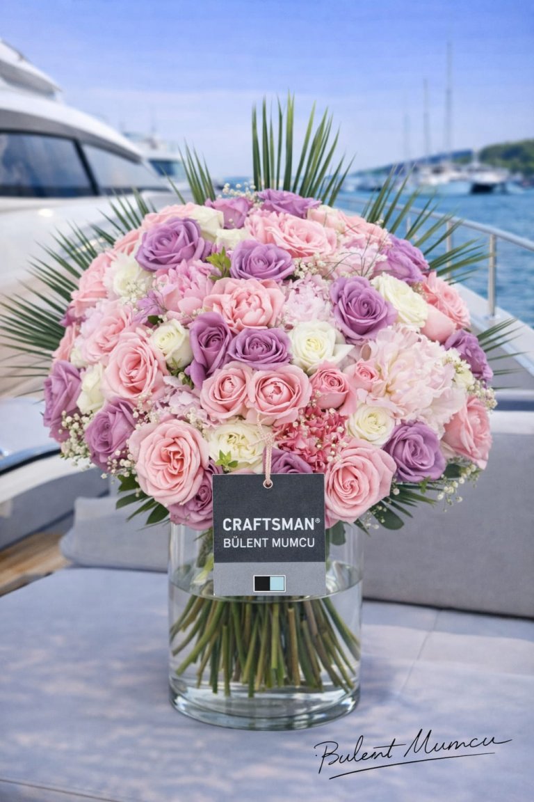 Royal Pink Dome – Premium Salon Aranjmanı